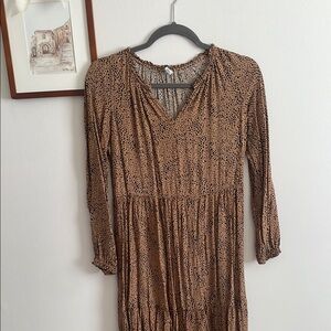 Cheetah print Dress